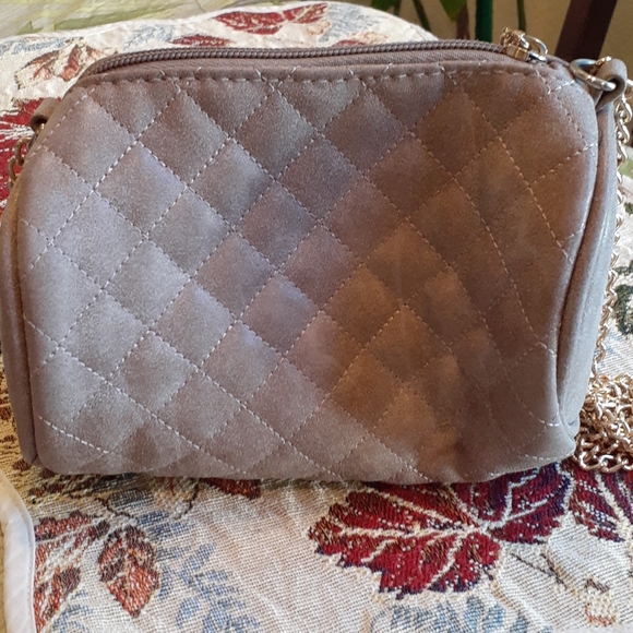 Faux Suede Crossbody - Picture 2 of 8